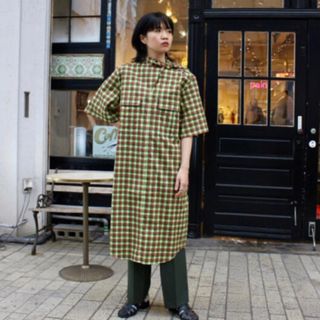 TOGA - 30日まで出品❣️toga pulla 2020ss チェック　ワンピース