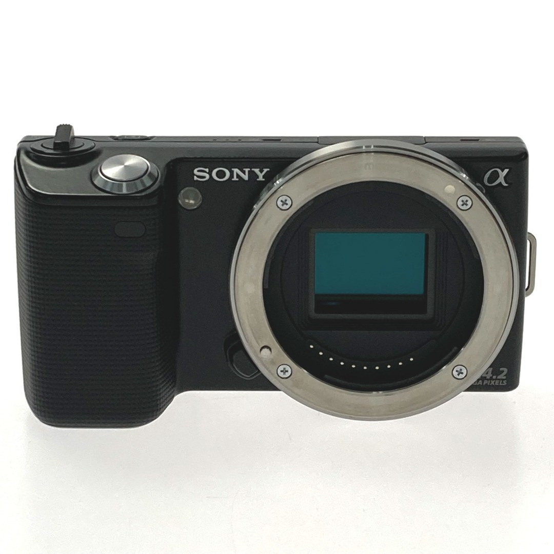 SONY(ソニー)の☆☆SONY ソニー α アルファ ズームレンズ キット NEX-5 ミラーレス一眼カメラ  箱付き スマホ/家電/カメラのカメラ(ミラーレス一眼)の商品写真