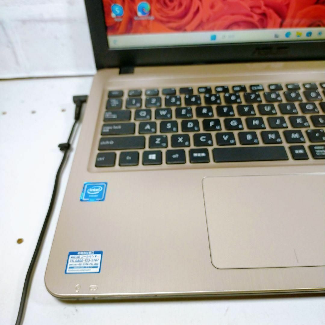 ノートパソコンWindows11カメラ付き簡単すぐ使えるPC初期設定済み本体