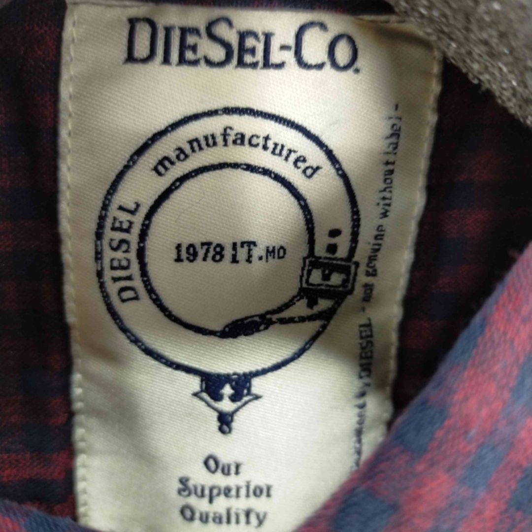 DIESEL(ディーゼル)のDIESEL(ディーゼル) ポケットL/Sチェックシャツ メンズ トップス メンズのトップス(その他)の商品写真