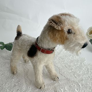 シュタイフ(Steiff)のシュタイフ★Foxy Foxterrier 17cm★フォックステリアフォクシー(ぬいぐるみ)