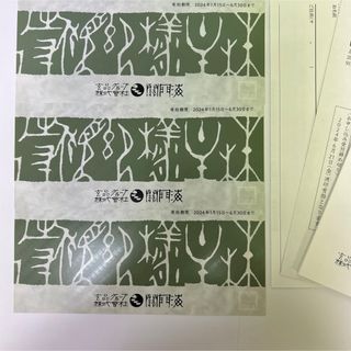 関門海　玄品グループ　優待券　3枚（6000円分）(レストラン/食事券)