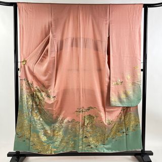 振袖 身丈156.5cm 裄丈63cm 正絹 美品 秀品 【中古】(着物)