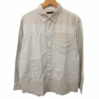 カステルバジャック(CASTELBAJAC)のカステルバジャック ヴィンテージ チェックシャツ 茶系 約L～XL ■GY31(シャツ)