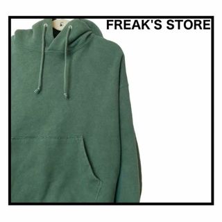 フリークスストア(FREAK'S STORE)の【web限定】　フリークスストア　パーカー　裏起毛　メンズ　レディース　グリーン(パーカー)