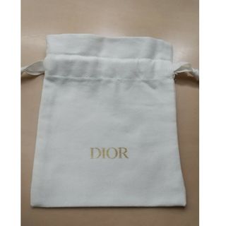 Dior - Dior  ゴールドロゴミニ巾着