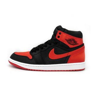 ナイキ(NIKE)のナイキ NIKE ■ 【 WMNS AIR JORDAN 1 Retro High OG Satin Bred FD4810 061 】 ウィメンズ エア ジョーダン 1 レトロ ハイ サテン ブレッド スニーカー f21631(スニーカー)