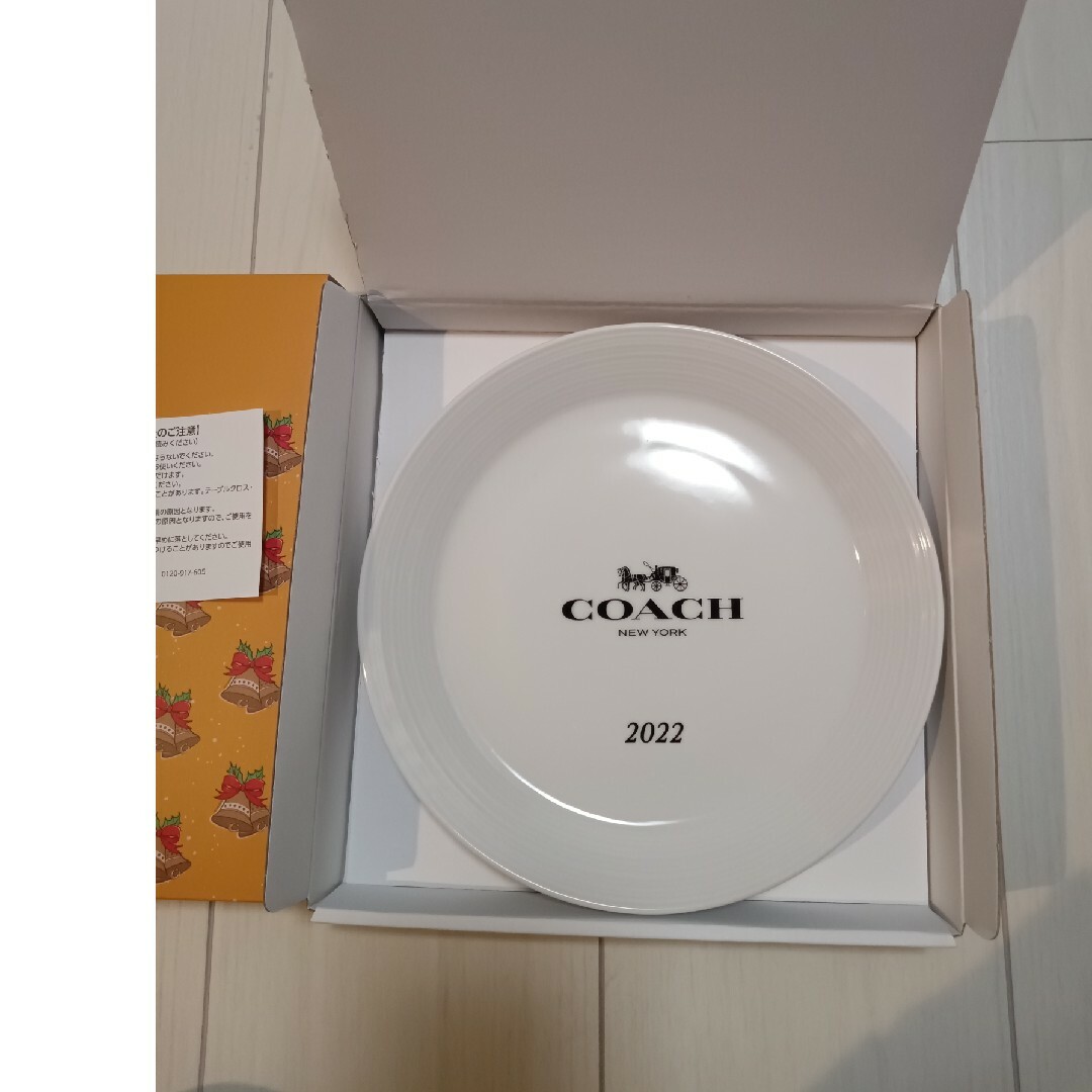 COACH - COACH コーチ 新品未使用 非売品 ブランド食器 プレート COACH - COACH コーチ 新品未使用 非売品 ブランド食器 プレート