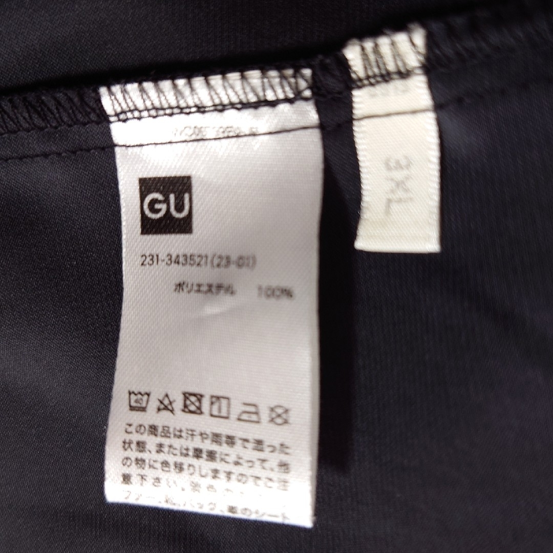 GU(ジーユー)のGU　ボウタイブラウス　3XL レディースのトップス(シャツ/ブラウス(長袖/七分))の商品写真