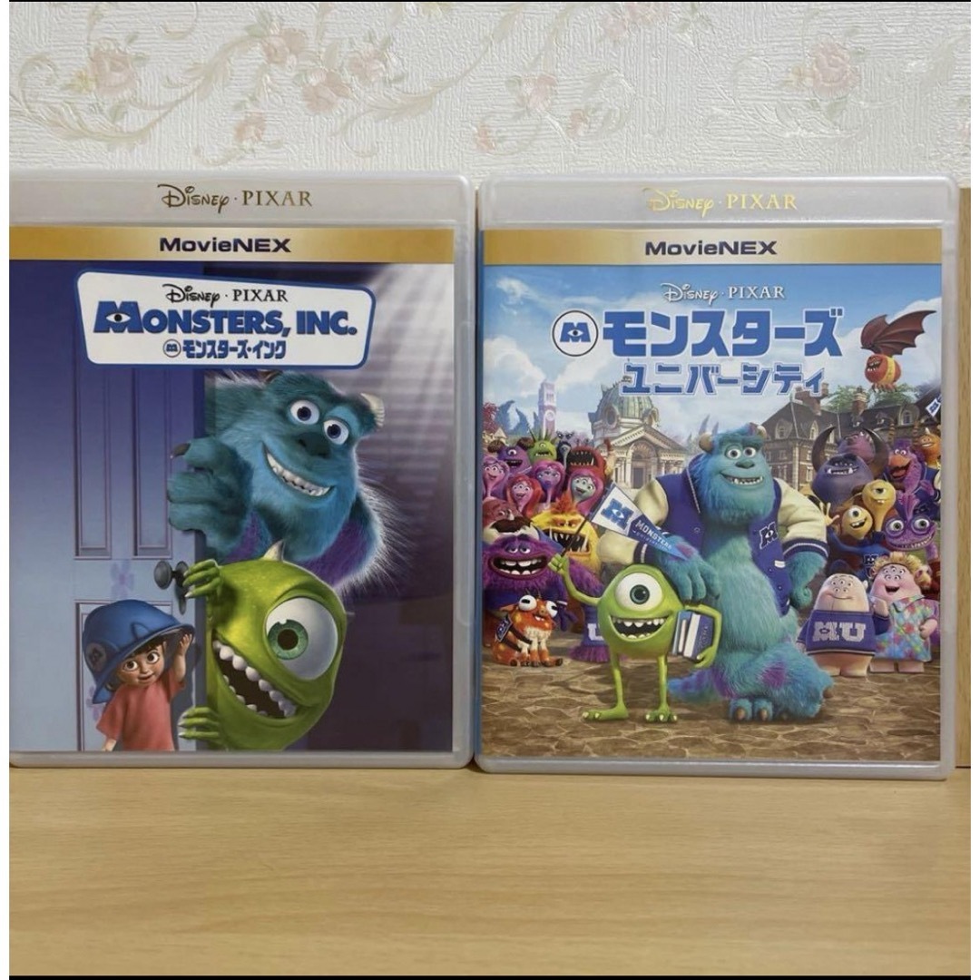 Disney(ディズニー)の【新品・未再生】モンスターズインク&ユニバーシティ☆ブルーレイ2本セット エンタメ/ホビーのDVD/ブルーレイ(キッズ/ファミリー)の商品写真