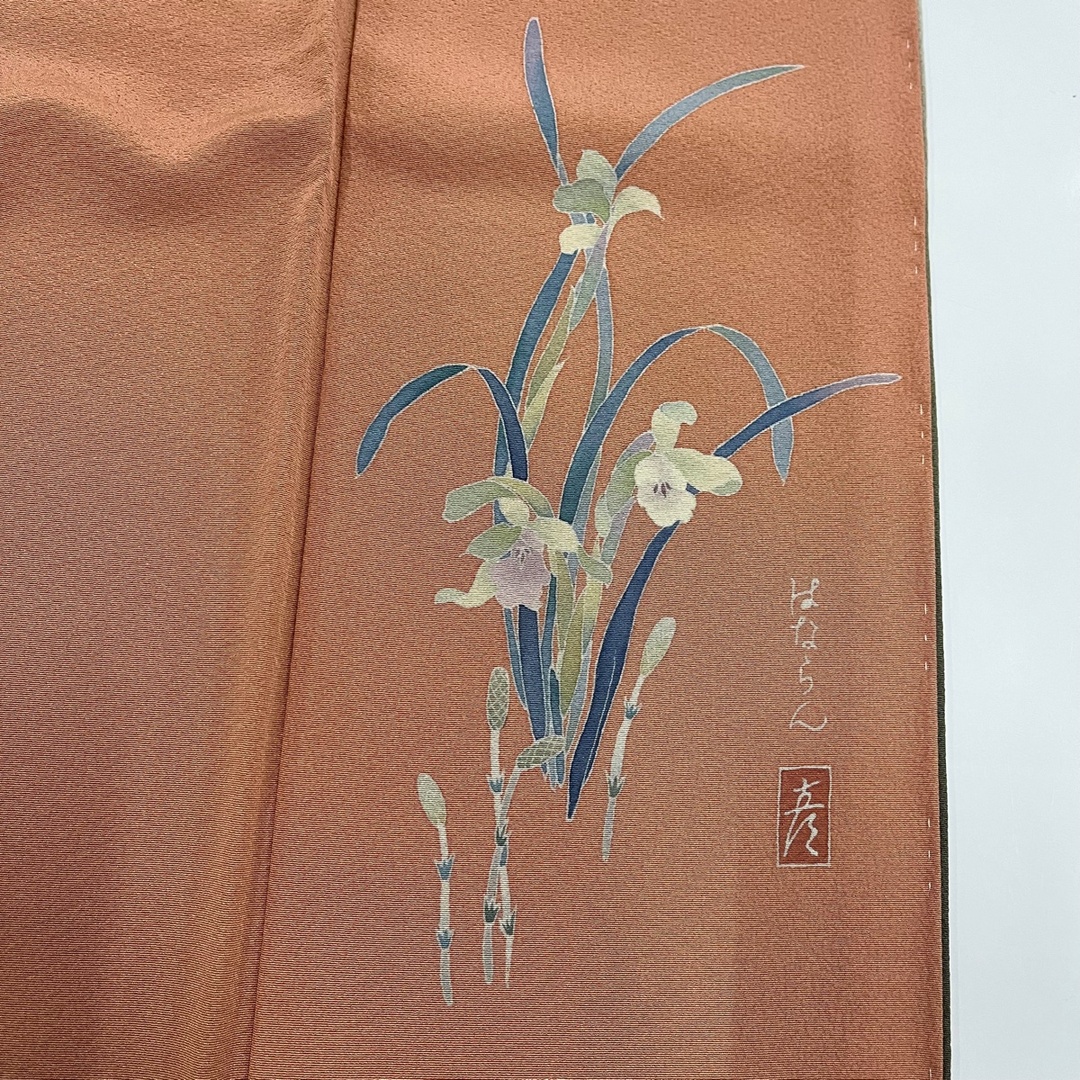 付下げ 身丈156cm 裄丈66cm 正絹 美品 名品 【中古】 レディースの水着/浴衣(着物)の商品写真