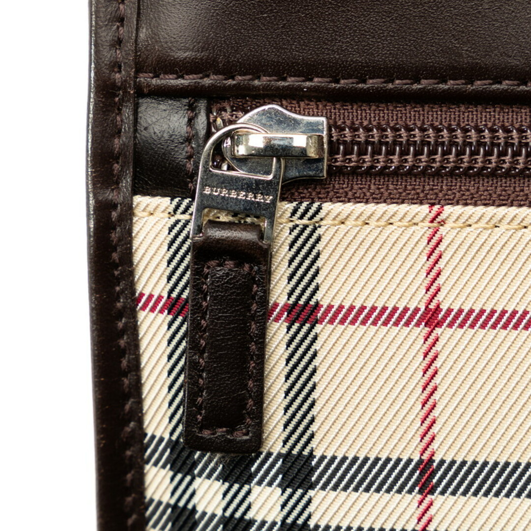 BURBERRY(バーバリー)のバーバリー ノバチェック 斜め掛け ショルダーバッグ キャンバス レディース BURBERRY 【228-42915】 レディースのバッグ(ショルダーバッグ)の商品写真