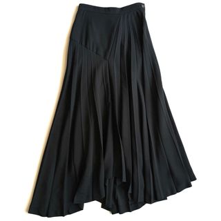 COMME des GARCONS - 《美品》COMME des GARCONS NOIR プリーツスカート マキシ丈