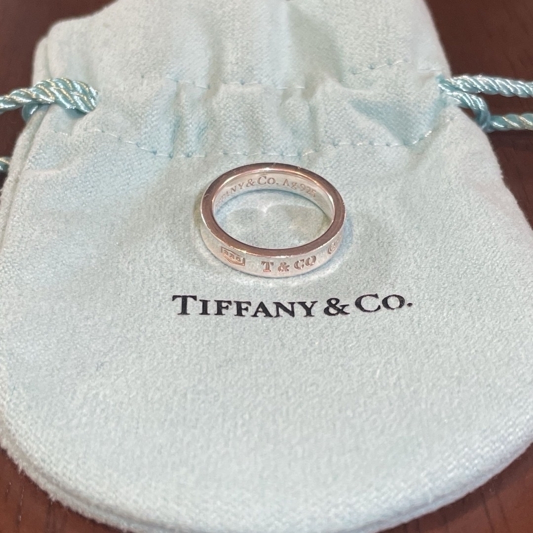 Tiffany & Co.(ティファニー)のTiffany 1837 リング Ag925 チェーン付き レディースのアクセサリー(リング(指輪))の商品写真