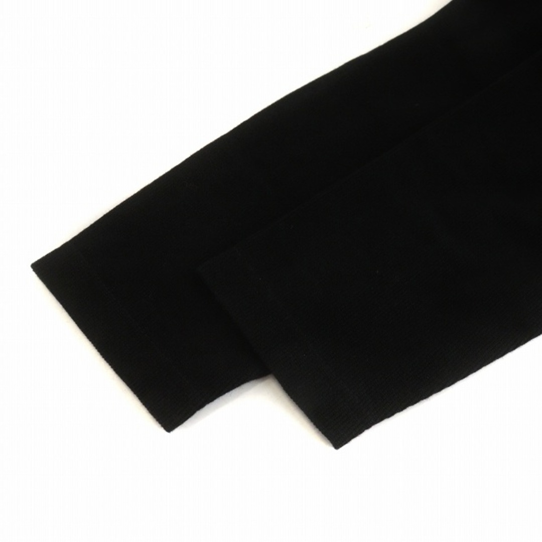バーバリーゴルフ ポロシャツ カットソー 長袖 ノバチェック L 黒 レディースのトップス(ポロシャツ)の商品写真