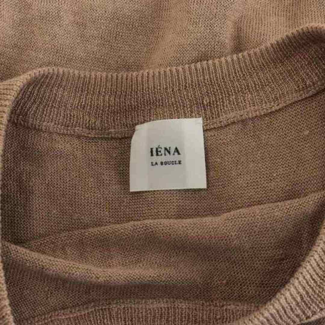 IENA(イエナ)のイエナ ラブークル LA BOUCLE 22SS ノースリーブニット ベージュ レディースのトップス(ニット/セーター)の商品写真