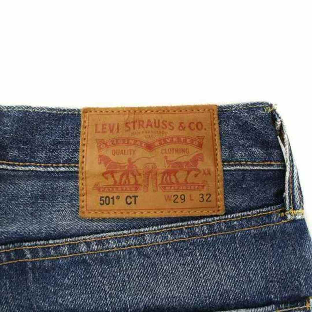 Levi's(リーバイス)のリーバイス Levi's 501CT デニムパンツ W29 L32 S 青 メンズのパンツ(デニム/ジーンズ)の商品写真