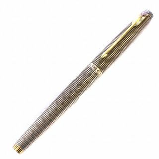 パーカー(Parker)のパーカー parker 75 万年筆 スターリングシルバー ペン先14K USA(ペン/マーカー)