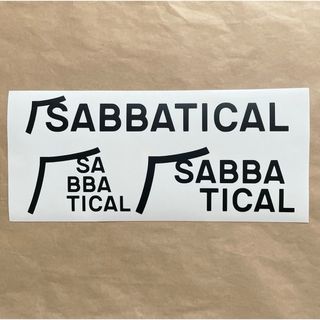 SABBATICAL サバティカル カッティングステッカー◆3点セット◆