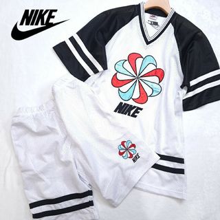 ナイキ(NIKE)の【超希少/美品】NIKE 銀タグ 90s 風車ロゴ セットアップ  L相当(Tシャツ/カットソー(半袖/袖なし))