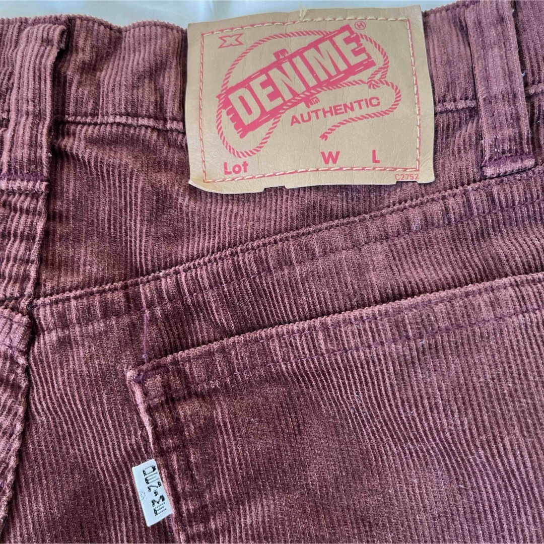 RESOLUTE(リゾルト)の美品‼️DENIME ドゥニーム オリゾンティ期　コーデュロイパンツ 日本製 メンズのパンツ(デニム/ジーンズ)の商品写真