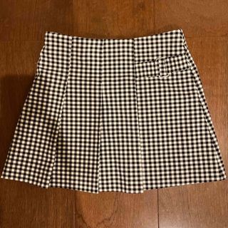 ザラキッズ(ZARA KIDS)のお値下げ　ZARA ボックスプリーツ　スカート　116(スカート)