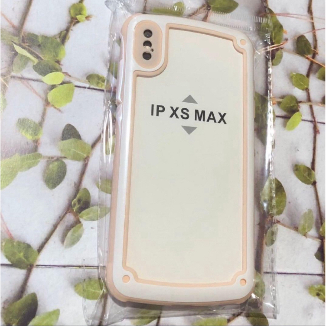 【iPhoneXSmax】ピンク iPhoneケース 大人気 シンプル フレーム スマホ/家電/カメラのスマホアクセサリー(iPhoneケース)の商品写真