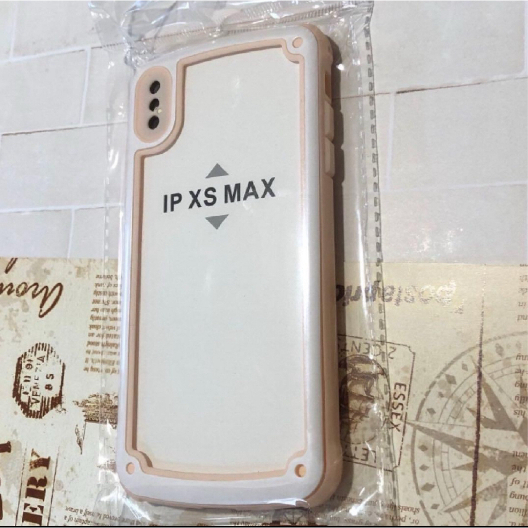 【iPhoneXSmax】ピンク iPhoneケース 大人気 シンプル フレーム スマホ/家電/カメラのスマホアクセサリー(iPhoneケース)の商品写真