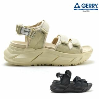 【BEIGE】ジェリー サンダル レディース スポーツサンダル スポサン アウトドアサンダル ブラック ベージュ GERRY 5580【送料無料】(サンダル)