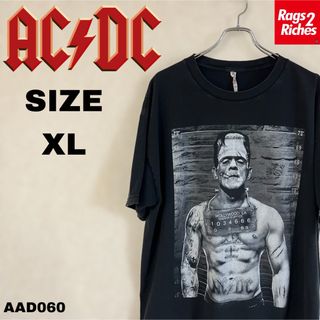 AC/DC フランケンシュタイン マグショットTシャツ Frankenstein(Tシャツ/カットソー(半袖/袖なし))