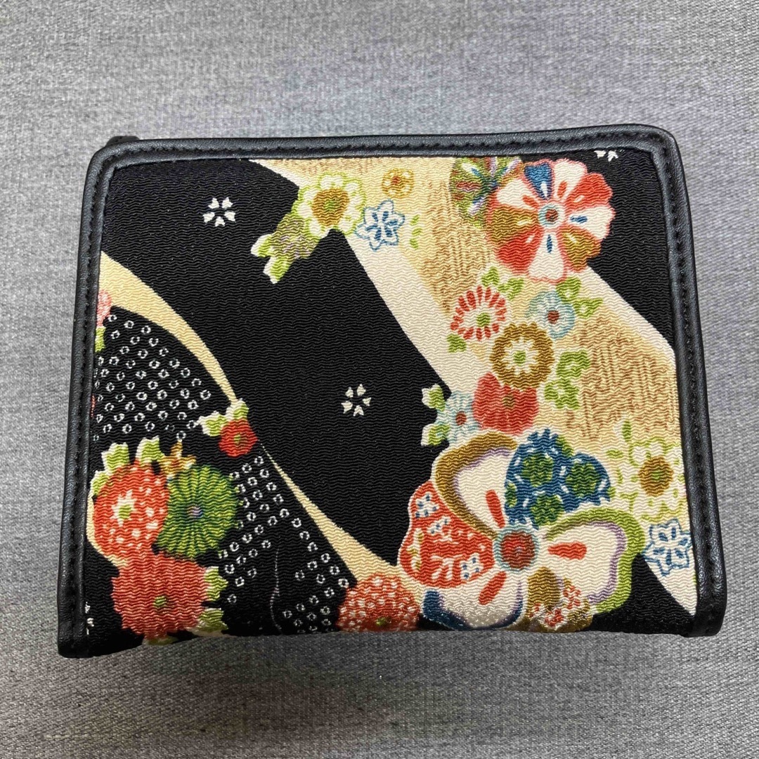 【Nさ1404】 花鳥風月 財布 レディース 和風 着物 カード入れ 花柄  レディースのファッション小物(財布)の商品写真