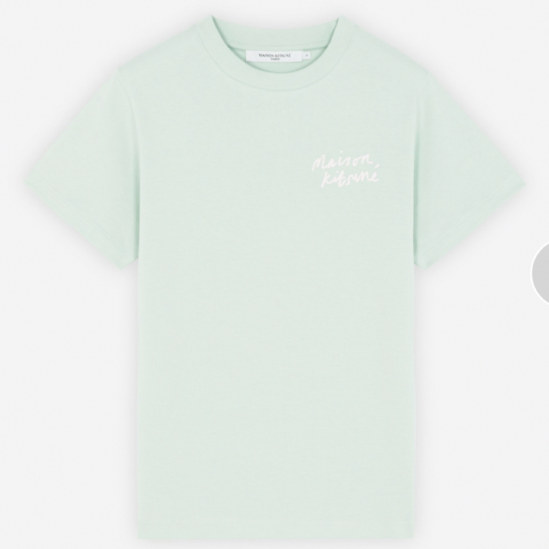 MAISON KITSUNE'(メゾンキツネ)の新品☆ミニハンドライティングクラシックTシャツ　メゾンキツネ レディースのトップス(Tシャツ(半袖/袖なし))の商品写真