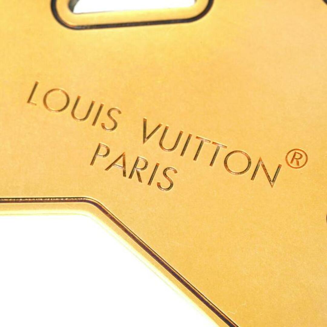 LOUIS VUITTON(ルイヴィトン)の新品 ルイヴィトン Louis Vuitton キーホルダー KEYHOLDER ゴールド レディースのファッション小物(キーホルダー)の商品写真