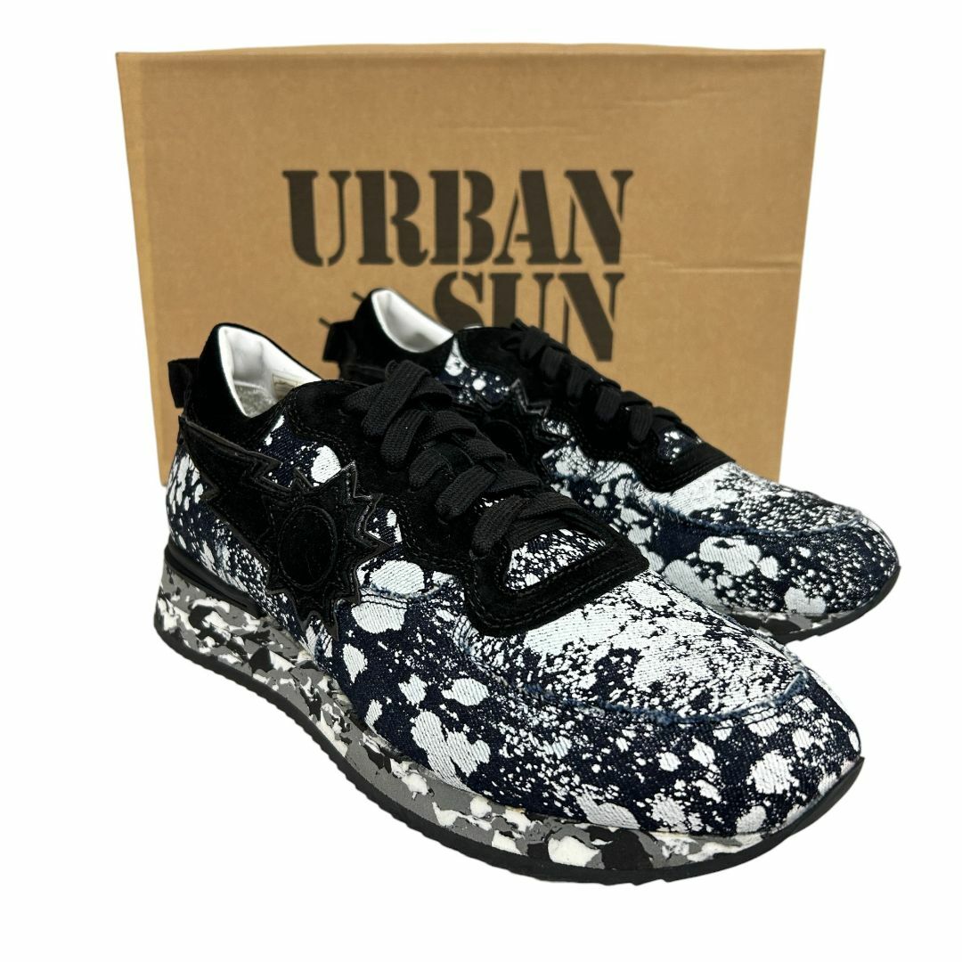 URBAN SUN(アーバンサン)のアーバンサン スニーカー ART ANDRE 127 デニムペイント カモフラ  メンズの靴/シューズ(スニーカー)の商品写真