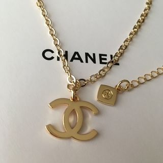 未使用　美品　CHANEL シャネル　ゴールド　ネックレス　CC