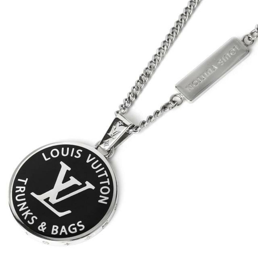 LOUIS VUITTON(ルイヴィトン)の新品 ルイヴィトン Louis Vuitton ネックレス NECKLACE シルバー/ブラック メンズのアクセサリー(ネックレス)の商品写真