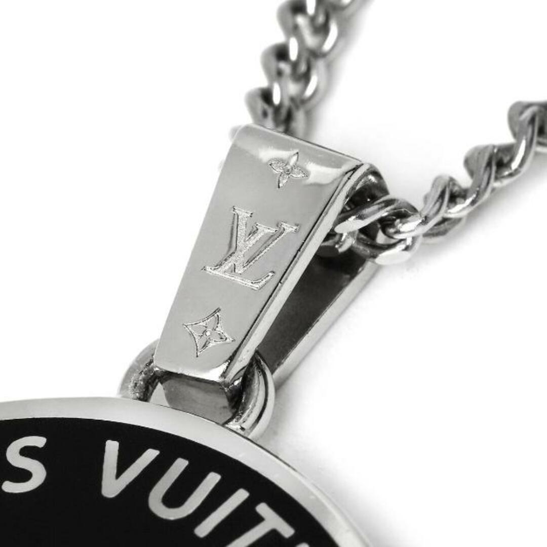 LOUIS VUITTON(ルイヴィトン)の新品 ルイヴィトン Louis Vuitton ネックレス NECKLACE シルバー/ブラック メンズのアクセサリー(ネックレス)の商品写真