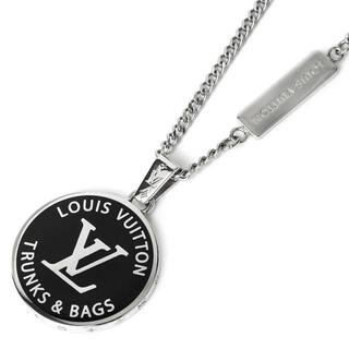 新品 ルイヴィトン Louis Vuitton ネックレス NECKLACE シルバー/ブラック