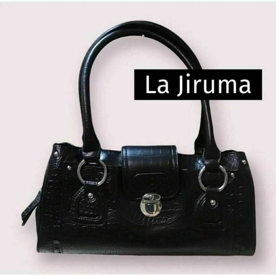 ★ La Jiruma★ラジルマ★ハンドバッグ ブラック レディースのバッグ(ハンドバッグ)の商品写真