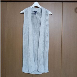 ギャップ(GAP)のGap  ニットロングベスト   ロングジレ(ベスト/ジレ)