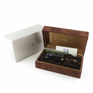 パイロット(PILOT)の美品 PILOT パイロット 漆 カスタム845 万年筆 筆記時全長16.5cm M字 18K コンバーター カートリッジ HM429W3 (その他)