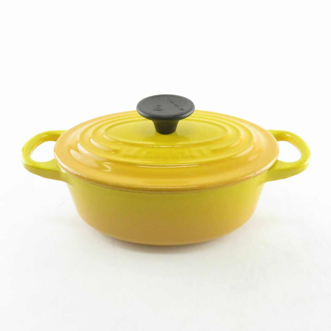 LE CREUSET(ルクルーゼ)のLe Creuset ルクルーゼ ココットオーバル 両手鍋 17cm 料理 ホーロー 琺瑯 SO1124U  インテリア/住まい/日用品のキッチン/食器(鍋/フライパン)の商品写真