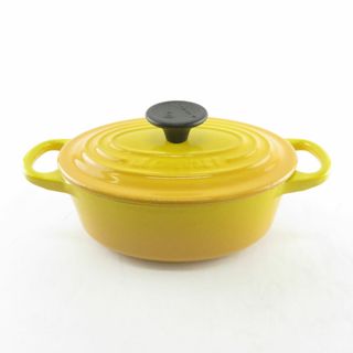 LE CREUSET - Le Creuset ルクルーゼ ココットオーバル 両手鍋 17cm 料理 ホーロー 琺瑯 SO1124U 