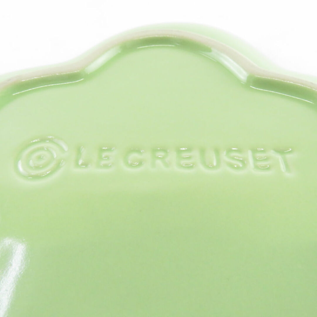 LE CREUSET(ルクルーゼ)の美品 Le Creuset ルクルーゼ 中皿 8枚 セット LC フラワー SO1127U  インテリア/住まい/日用品のキッチン/食器(食器)の商品写真