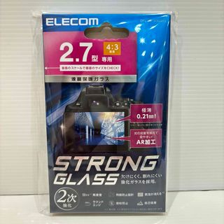 ELECOM - 液晶保護フィルム ガラスフィルム  極薄2.7インチ DFL-H2743GG02