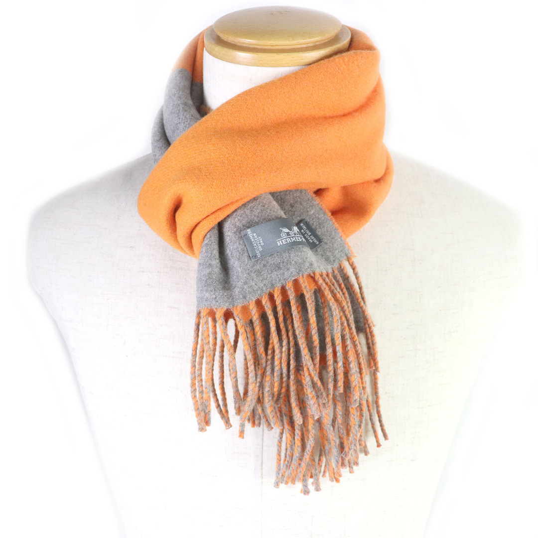美品‼️ HERMES (エルメス) ストール ショール Hロゴ カシミア 美品‼️ HERMES (エルメス) ストール ショール Hロゴ カシミア