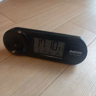 セイコー(SEIKO)のRAIDEN RADIO WAVE CONTROL 目覚まし時計 アラーム(置時計)