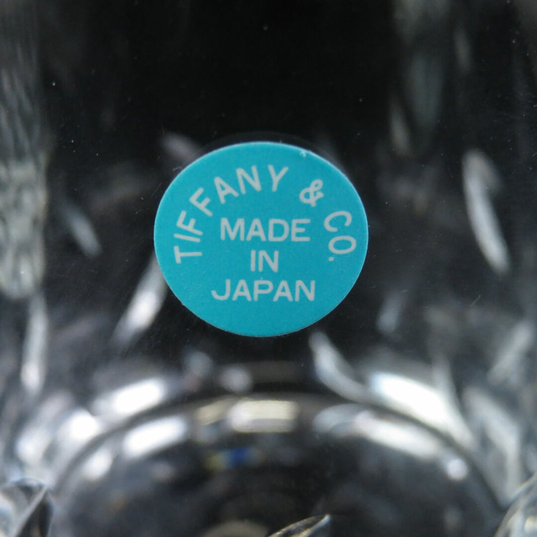 Tiffany & Co.(ティファニー)の未使用 TIFFANY＆Co. ティファニー タンブラー 2点 ペア ロックグラス クリア SU5498A2  インテリア/住まい/日用品のキッチン/食器(タンブラー)の商品写真
