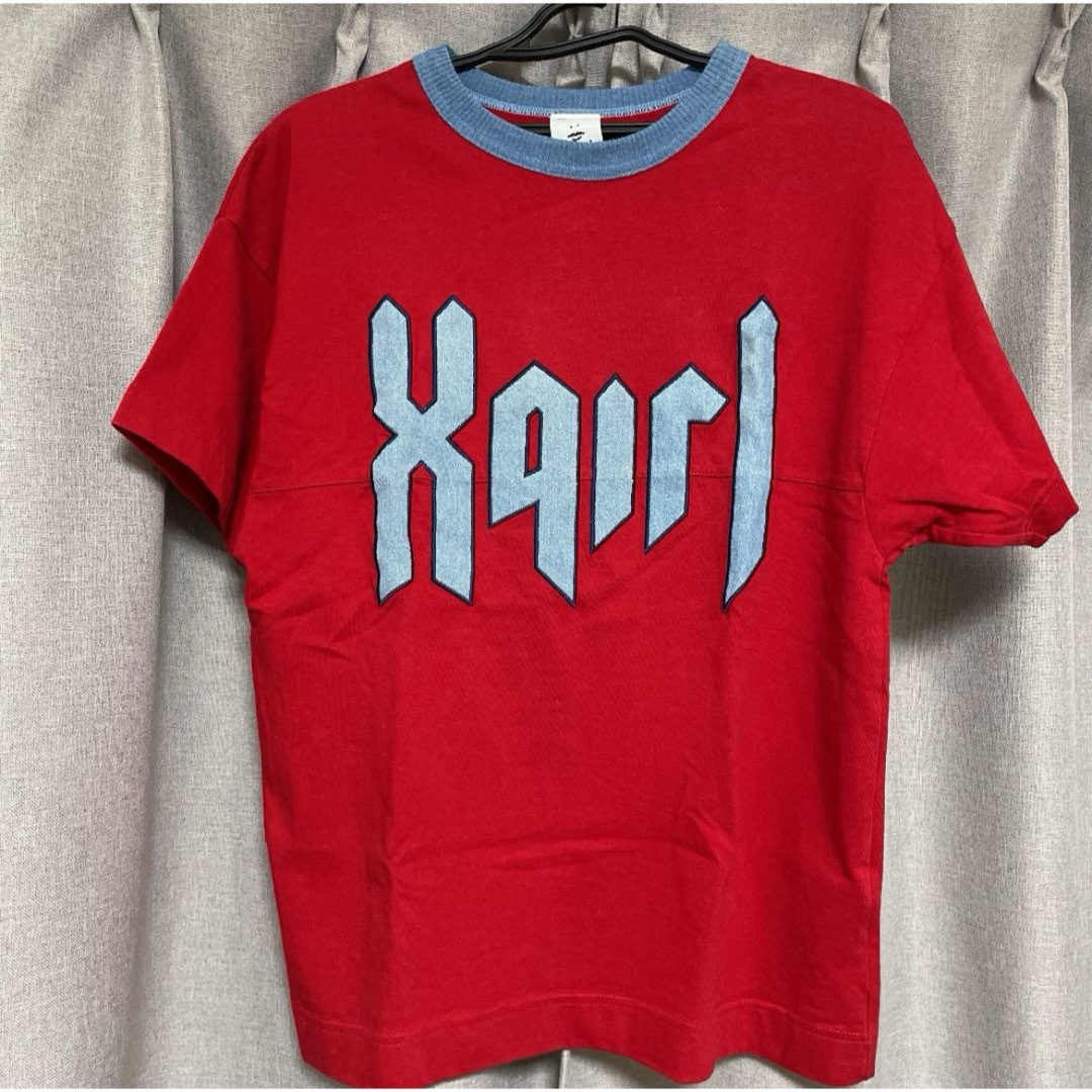 X-girl デニム エックスガール Tシャツ レディースのトップス(Tシャツ(半袖/袖なし))の商品写真