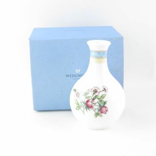 ウェッジウッド(WEDGWOOD)の美品 WEDGWOOD ウェッジウッド SARAH 花瓶 フラワーベース 一輪挿し インテリア SY8171A3 (花瓶)